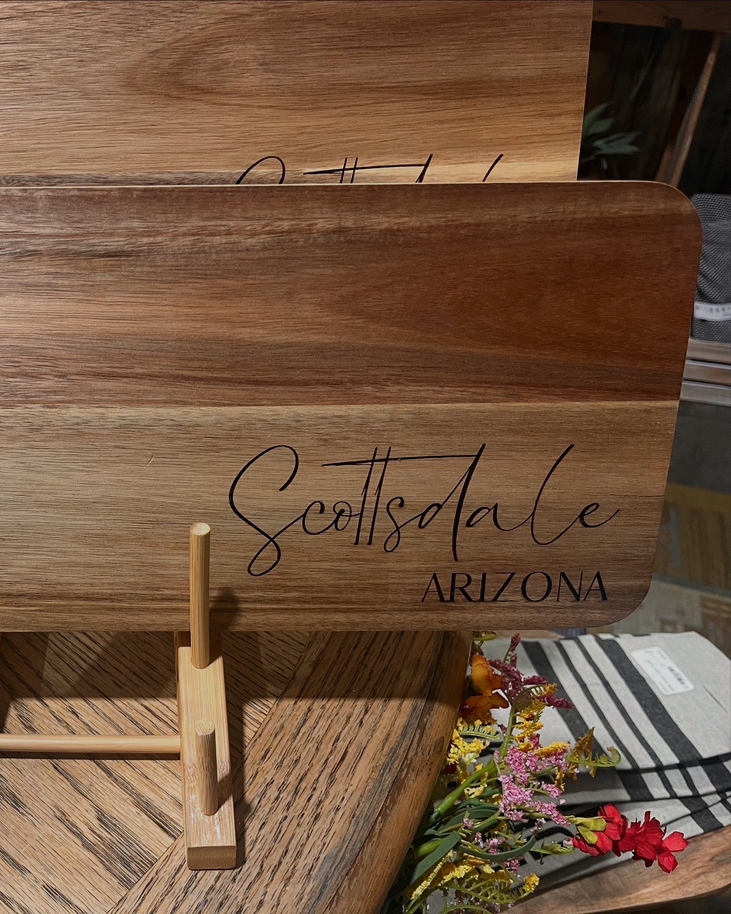 Acacia Charcuterie Cheese Board - AZ