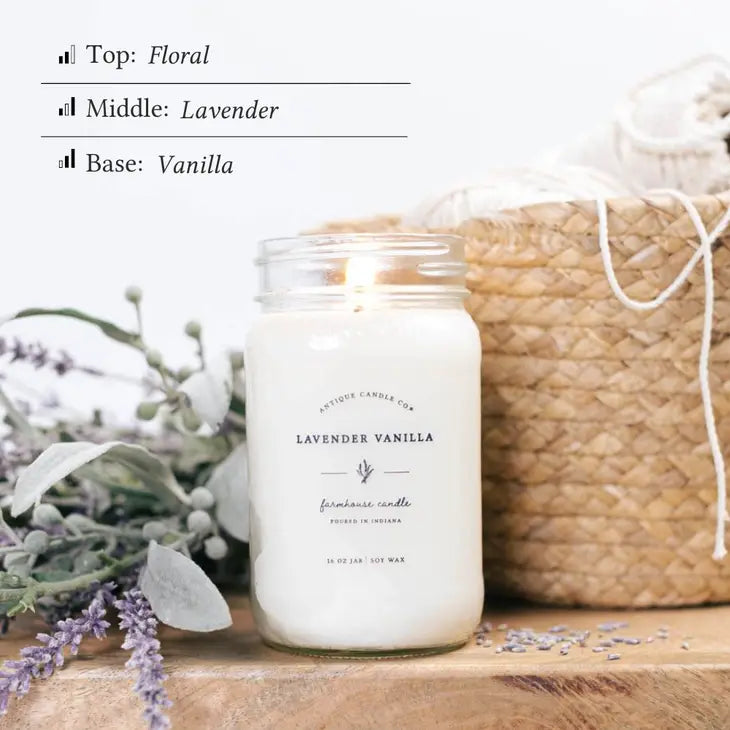 ANTIQUE CANDLE - 8 oz and 16 oz