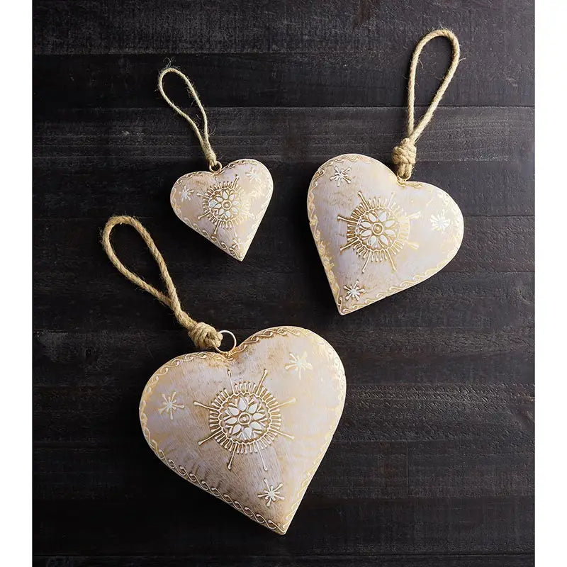 Gold Heart Décor - Large