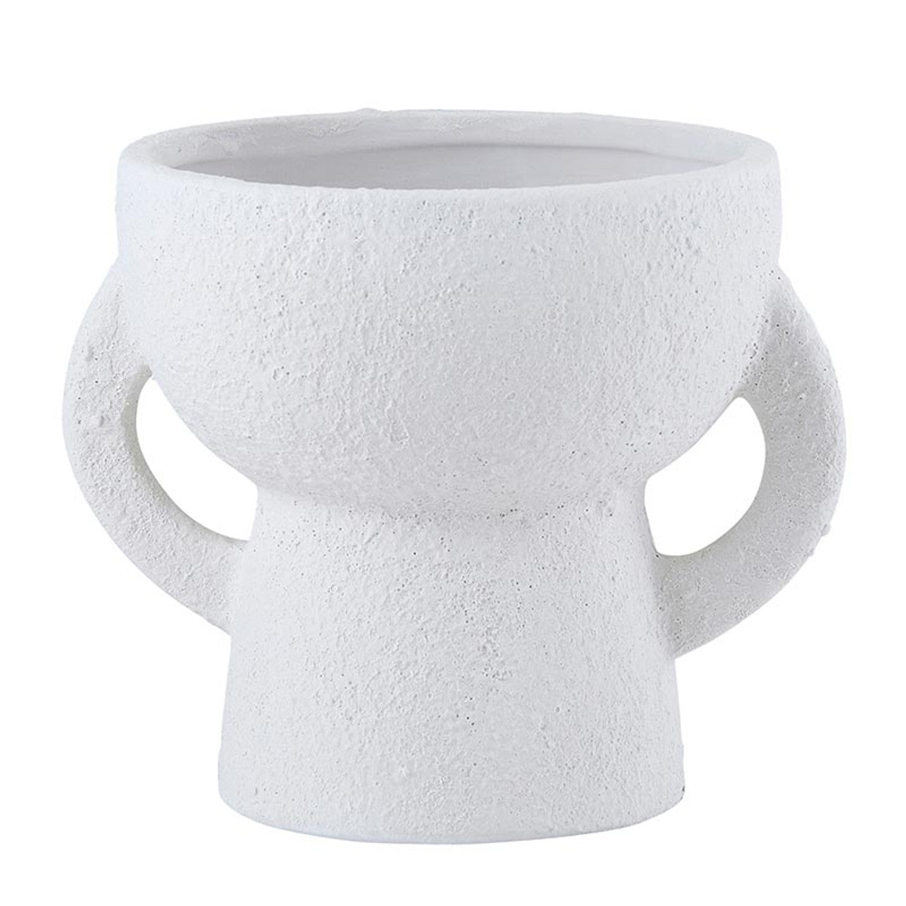 DOUBLE HANDLE VASE-SHORT