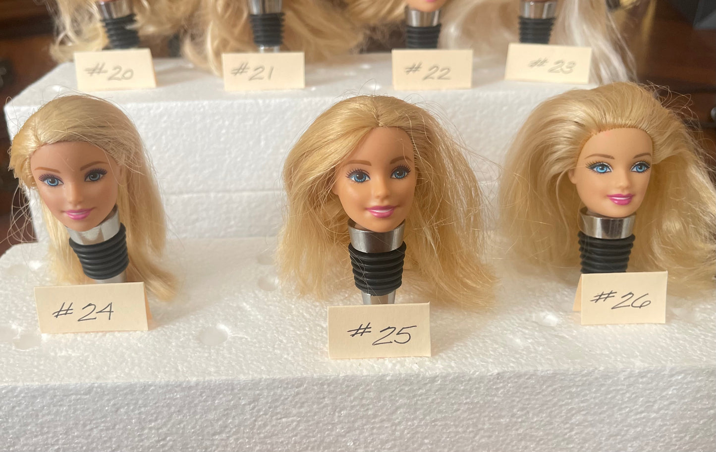 BARBIE WINE STOPPERS