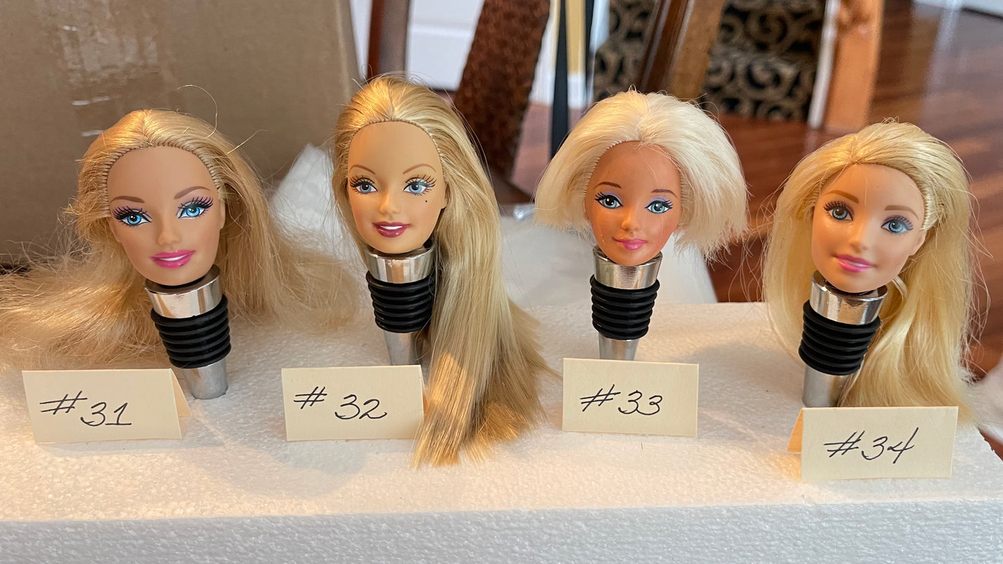 BARBIE WINE STOPPERS