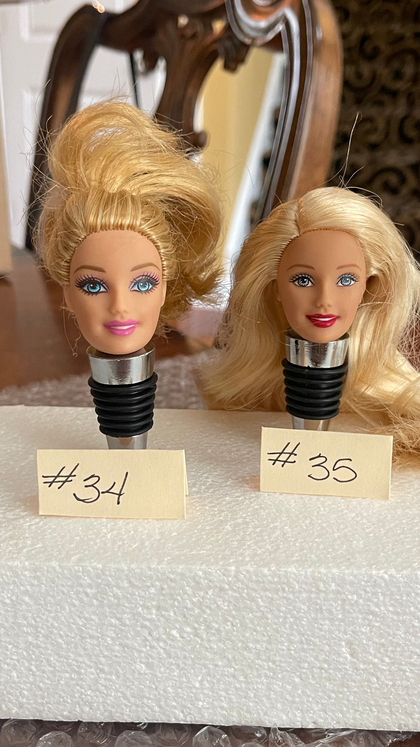 BARBIE WINE STOPPERS