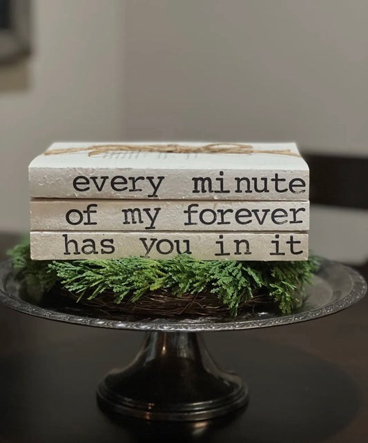 Every minute of my forever book stack