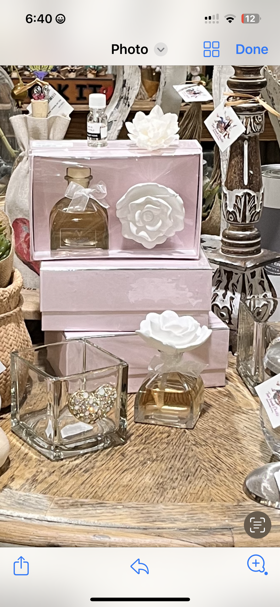 SUNSHINE ROSE CERAMIC FLOWER DIFFUSER SET - Rose Petals