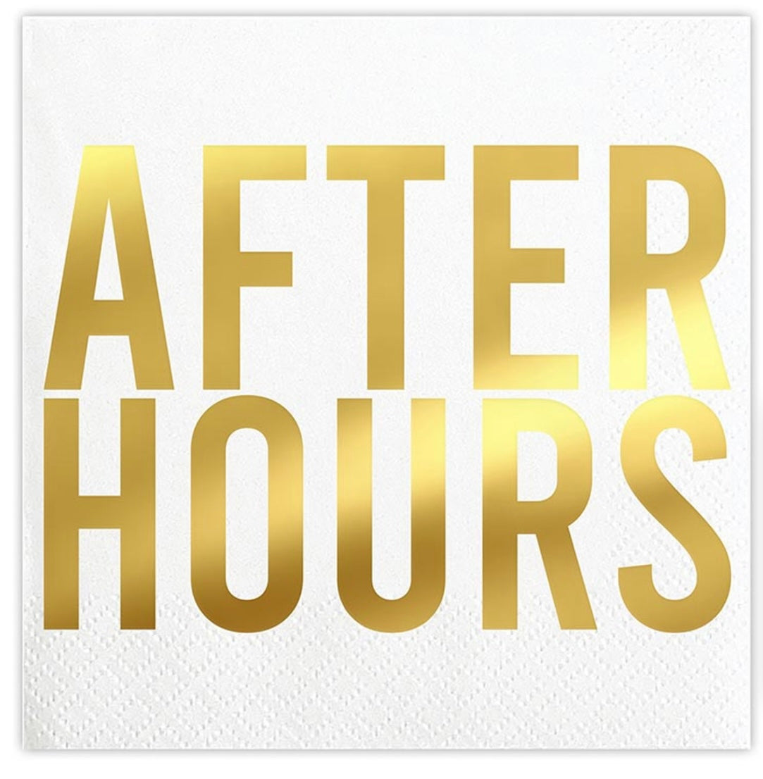 Cocktail Napkins - After Hours
