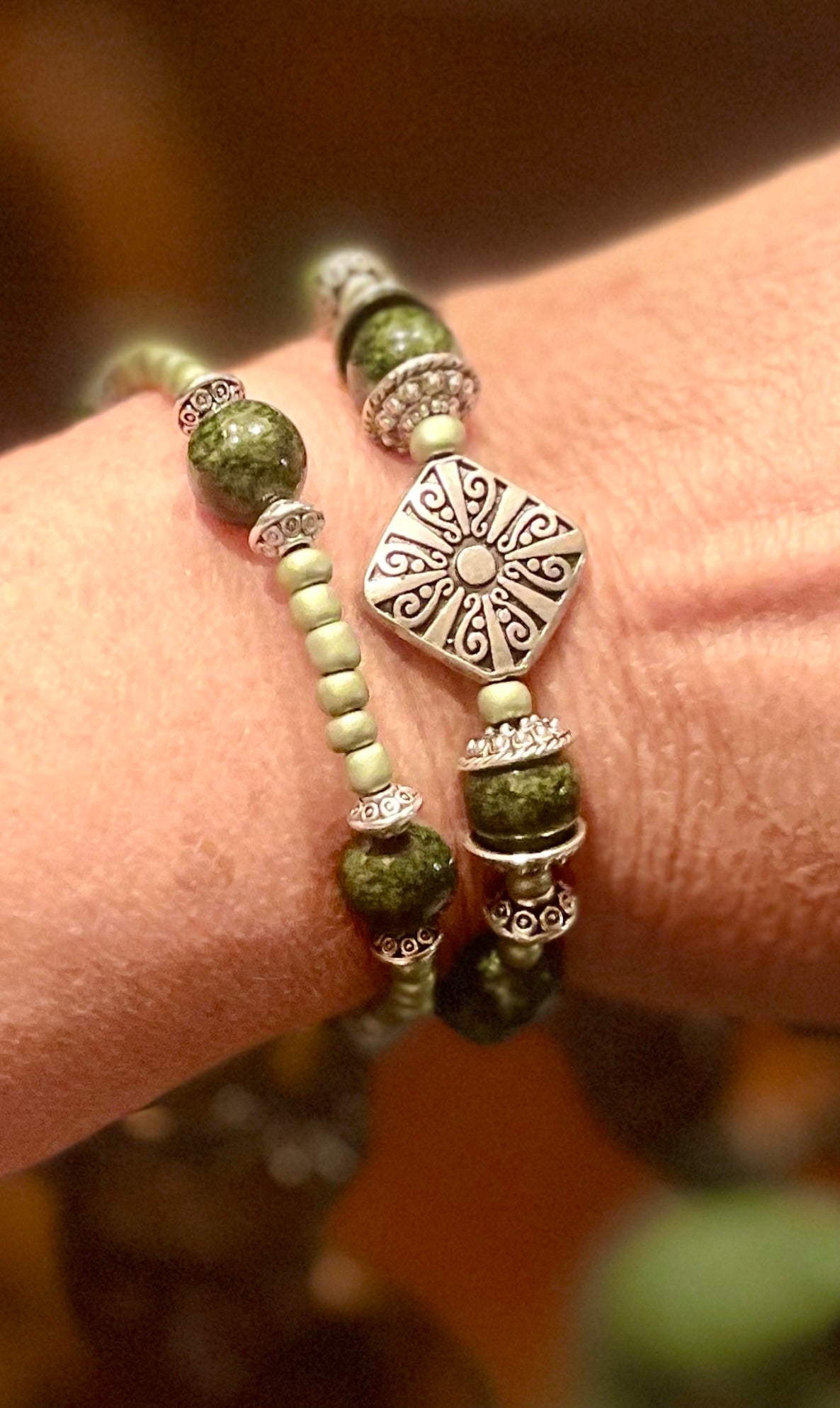 CALM AND SERENE BEADED BRACELETS SET