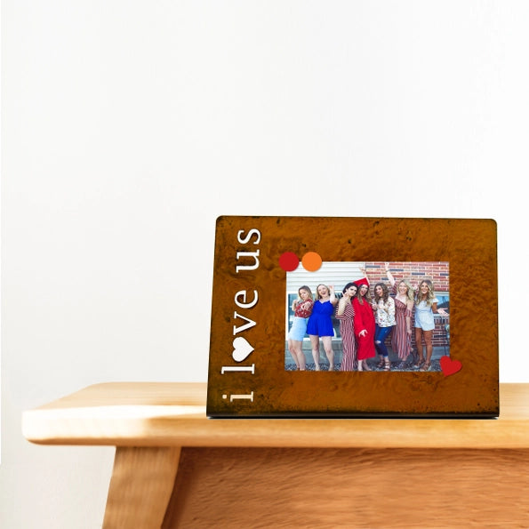 I LOVE US MAGNET FRAME