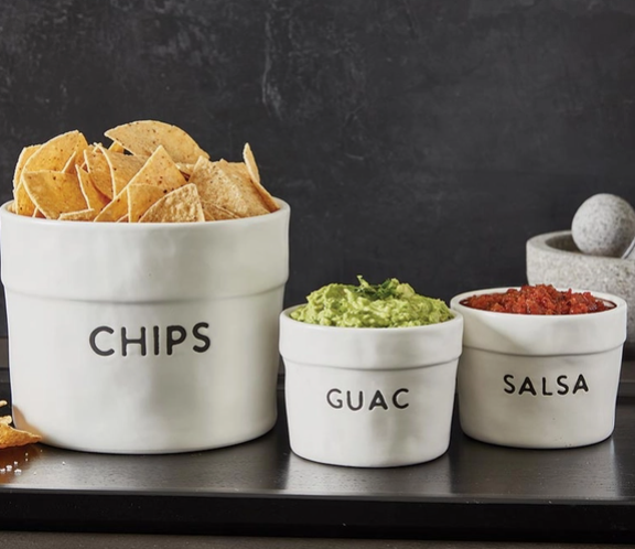 CERAMIC GUAC BAG