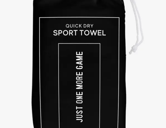 PICKLEBALL SPORT TOWEL- JUST ONE MORE GAME