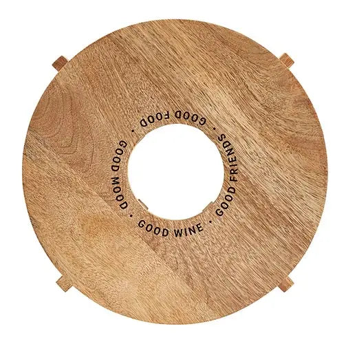 WINE HOLDER CHEESE BOARD