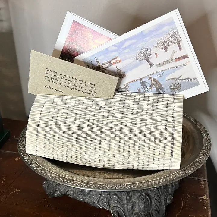 BOOK PAGE CARD HOLDER