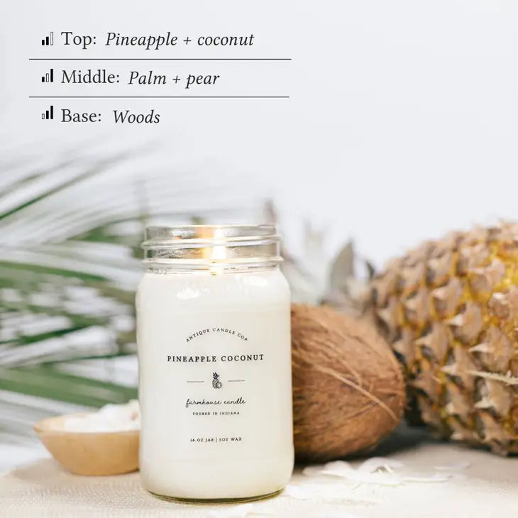 ANTIQUE CANDLE - 8 oz and 16 oz