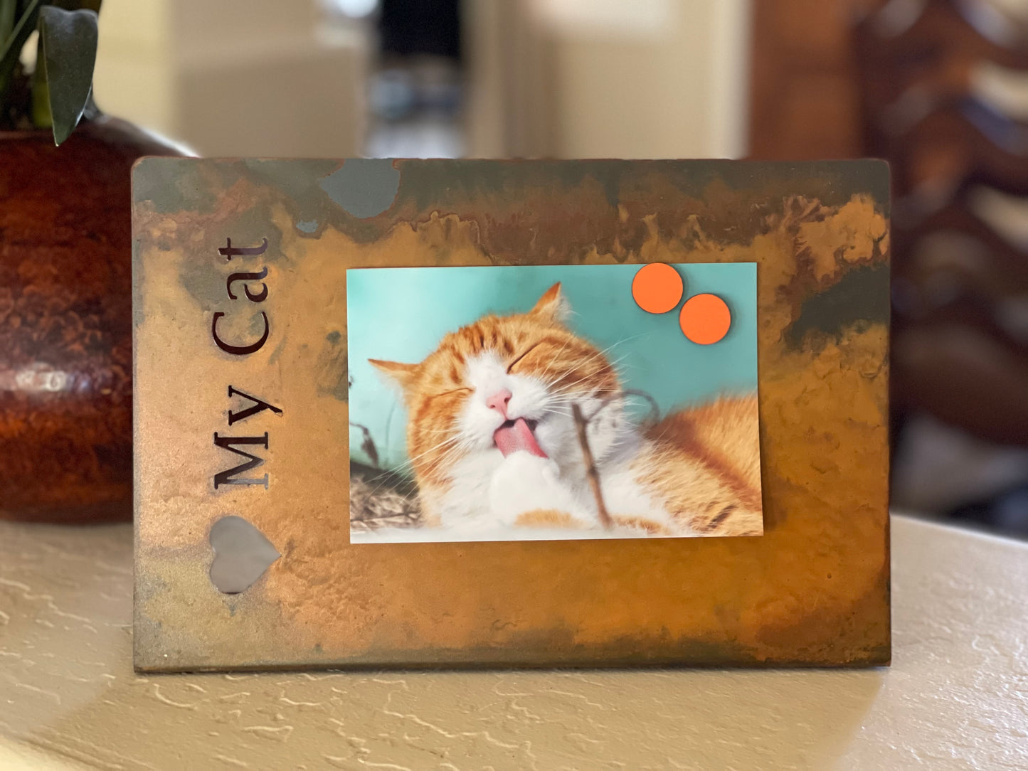LOVE MY CAT MAGNETIC FRAME