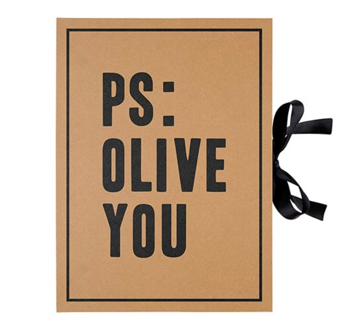 CARDBOARD BOOK SET - OLIVE + PITS BOWL BOOKSET