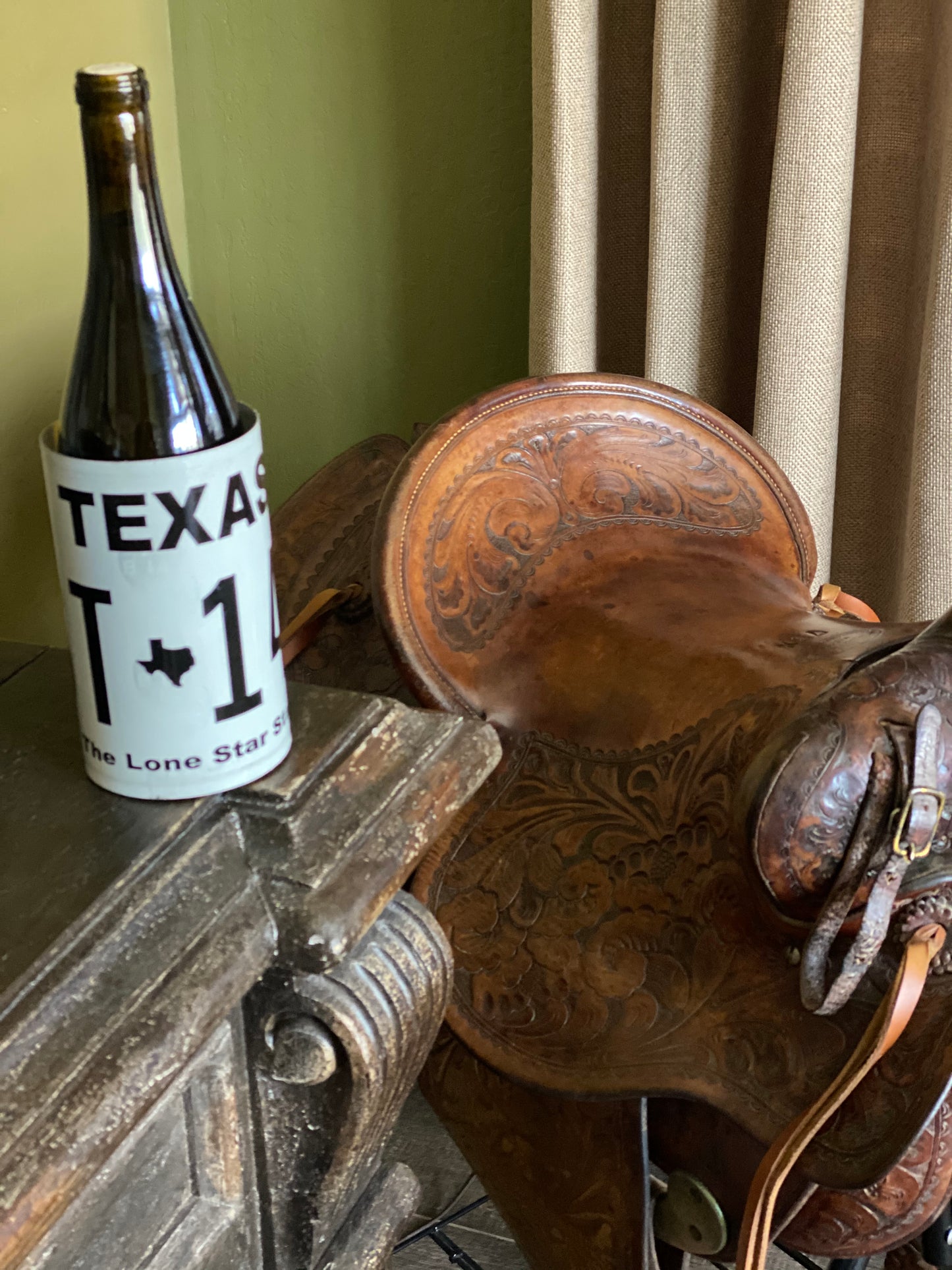 LICENSE PLATE WINE COOZIE