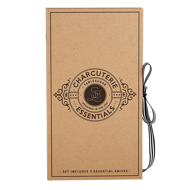 CARDBOARD BOOK SET - CHARCUTERIE ESSENTIALS