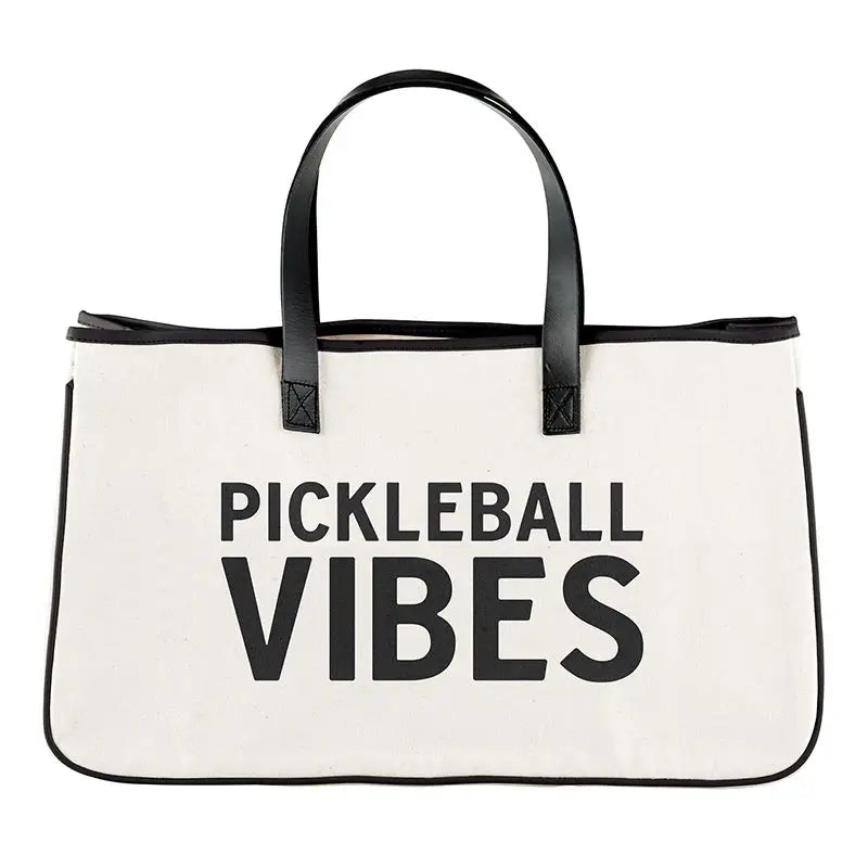 PICKLEBALL VIBES - CANVAS TOTE