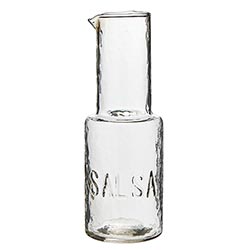 EMBOSSED SALSA CARAFE
