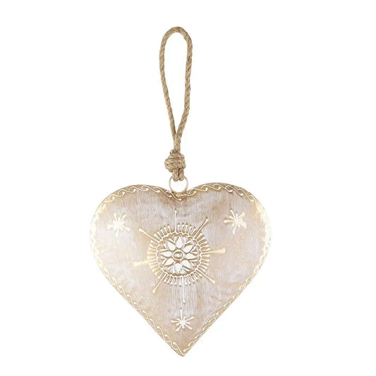 Gold Heart Décor - Large