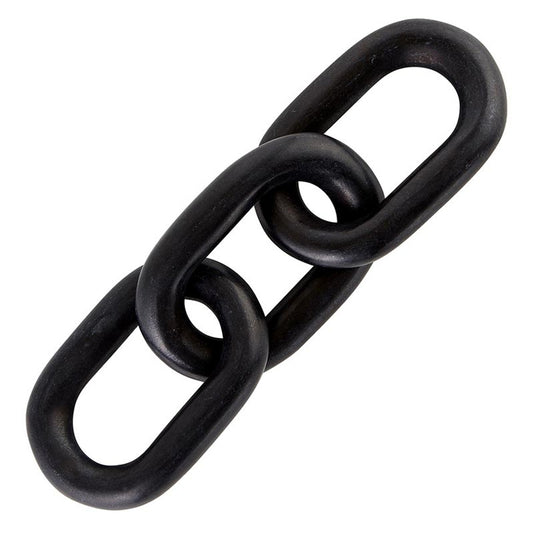MARBLE CHAIN LINKS-BLACK