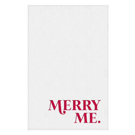 MERRY ME TEA TOWEL