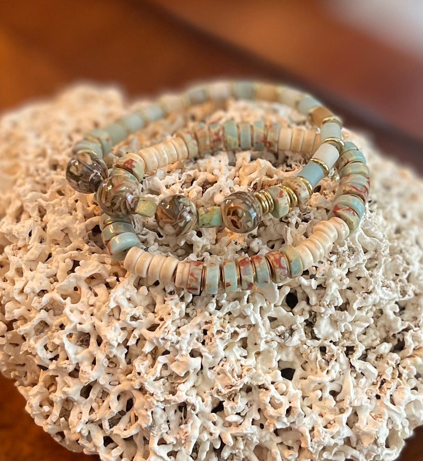 DAY AT THE BEACH BRACELET SET