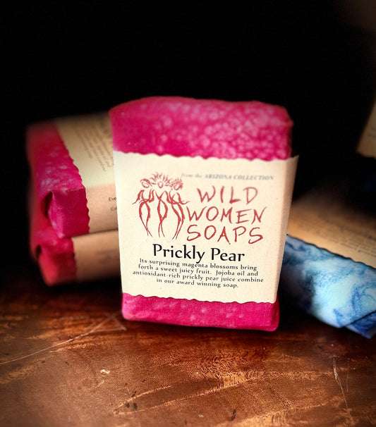 Wild women bar soap-Prickly Pear