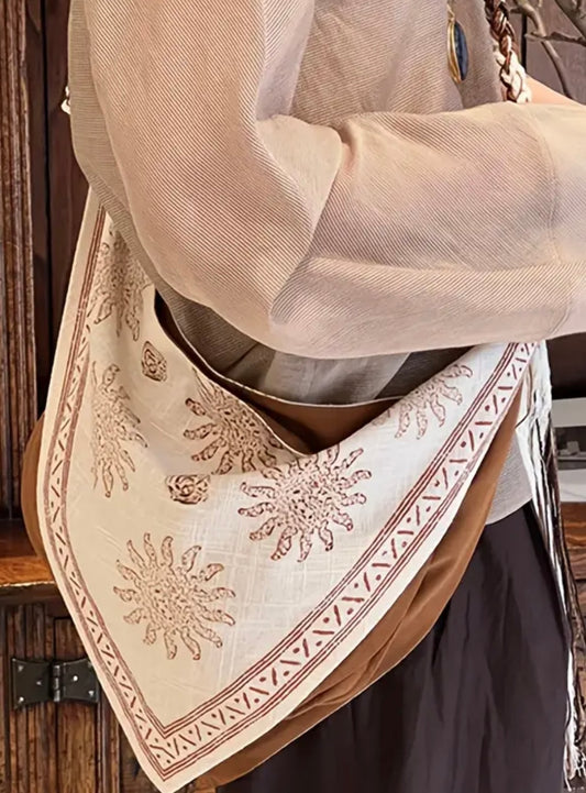 Bohemian Triangle Crossbody Bag