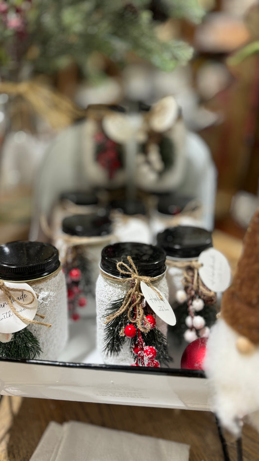 Christmas Vacation Candle Jar