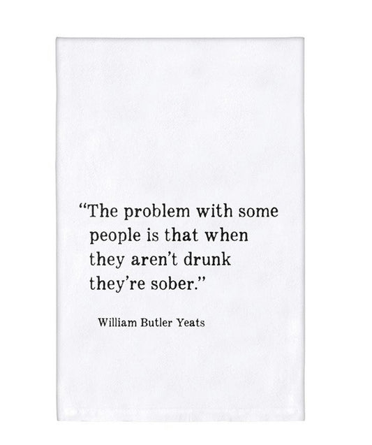 DRUNK & SOBER TEA TOWEL