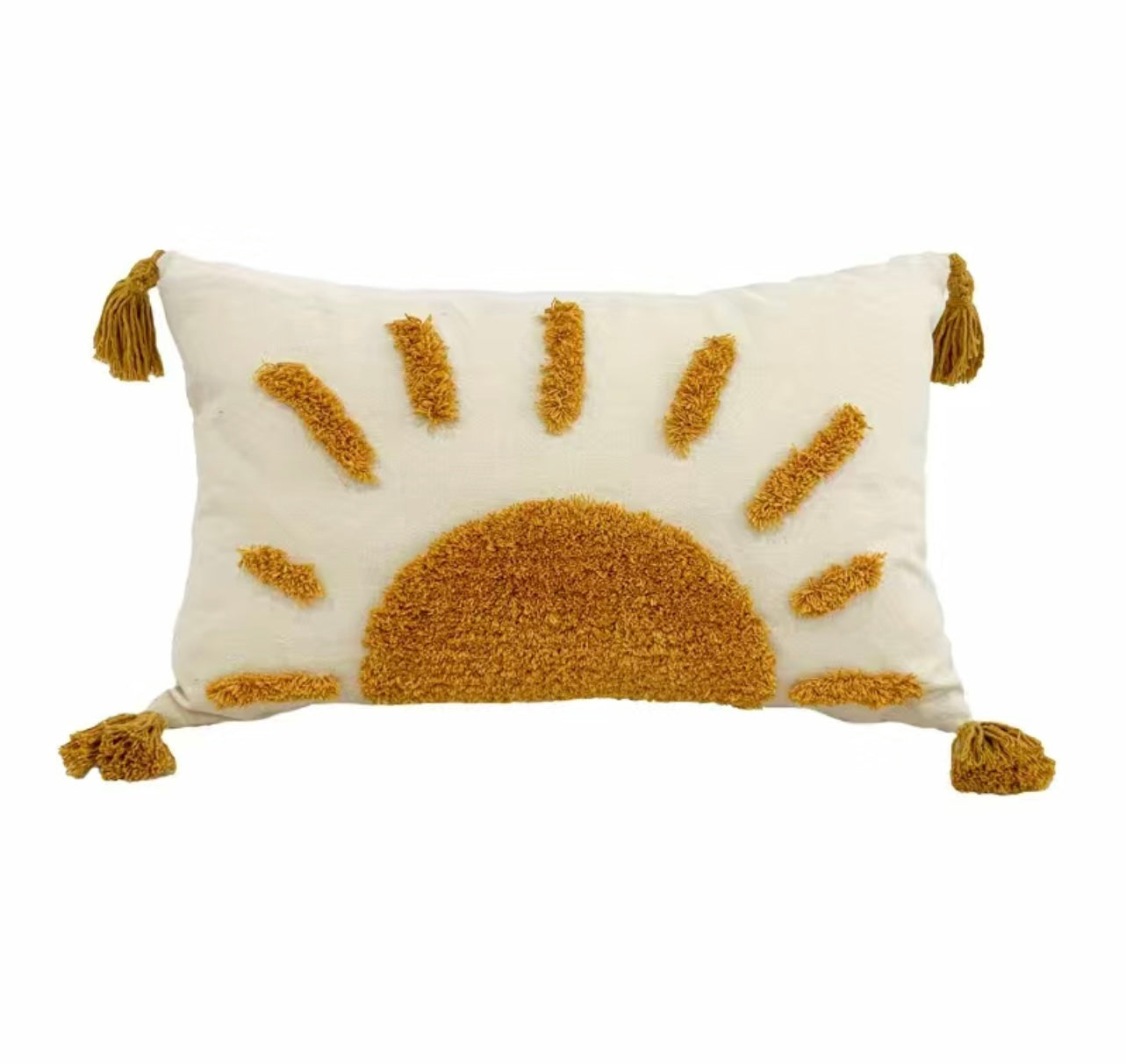 Rising Sun lumbar pillow