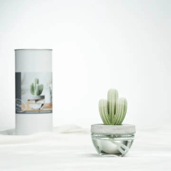 CACTUS SAGUARO CERAMIC DIFFUSER SET - 100ml & REFILL