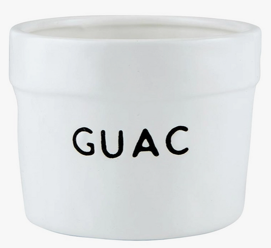 CERAMIC GUAC BAG