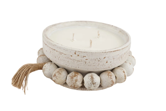 BEADZIE CLAY BEADED VESSEL CANDLES