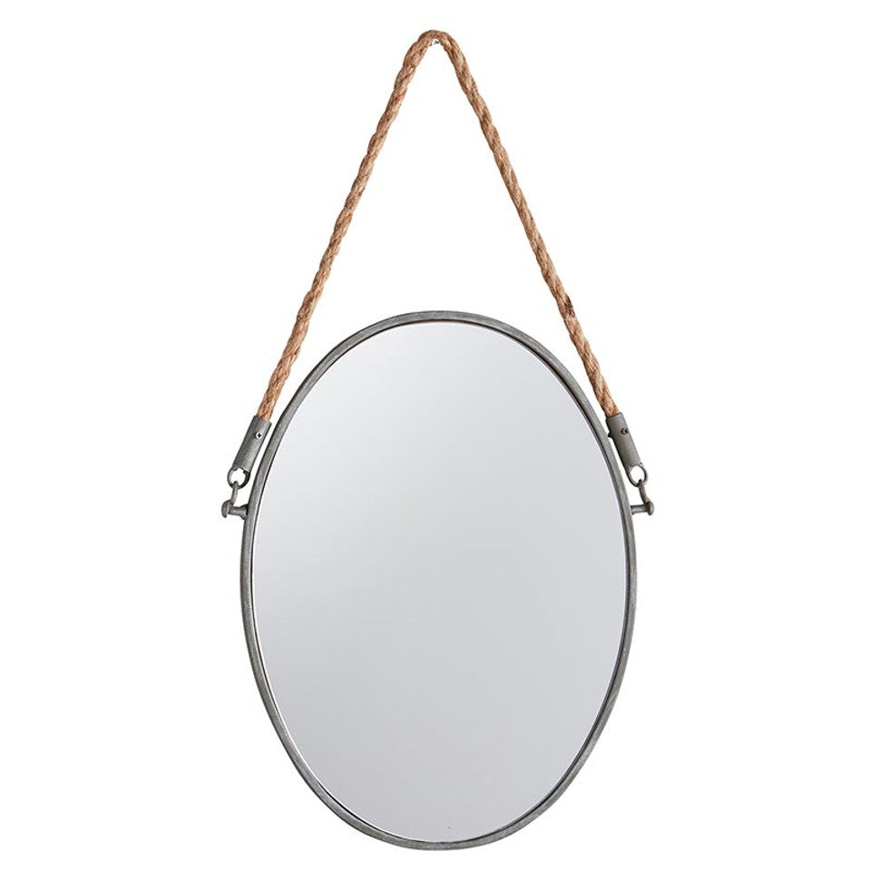 OVAL hanging mirror