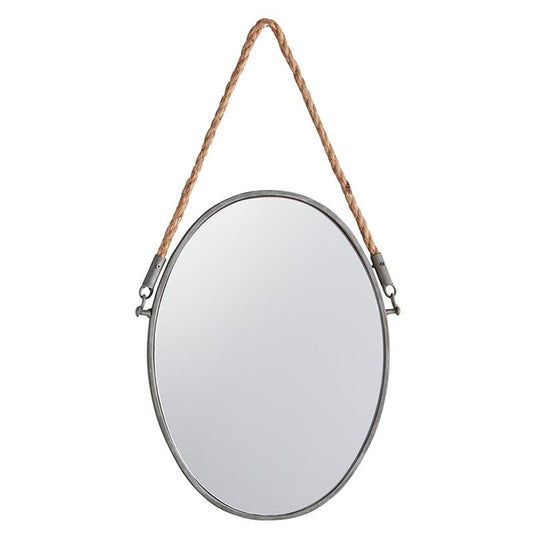 OVAL hanging mirror