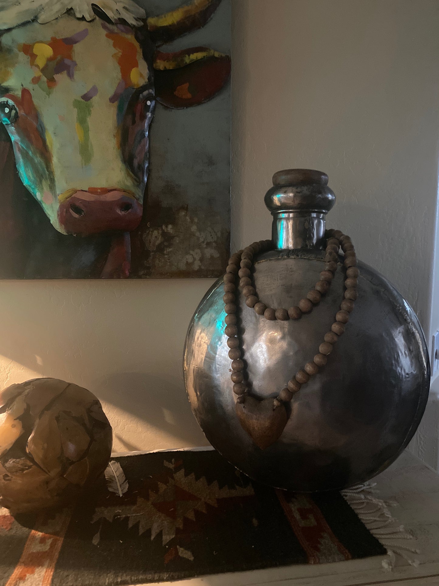 INDUSTRIAL CANISTER WITH WOODEN CAP
