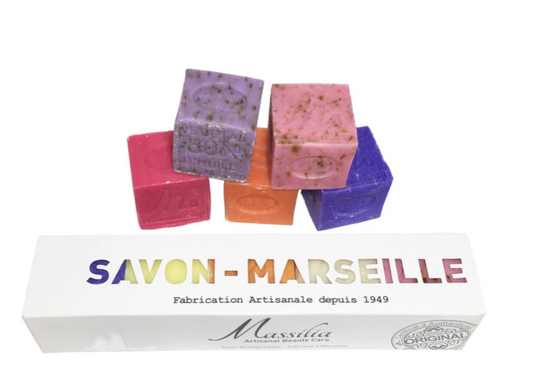 5 CUBE SOAP GIFT BOX - SAVON MARSEILLE