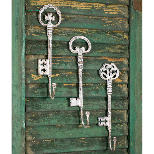 OVERSIZED VINTAGE KEY HOOKS