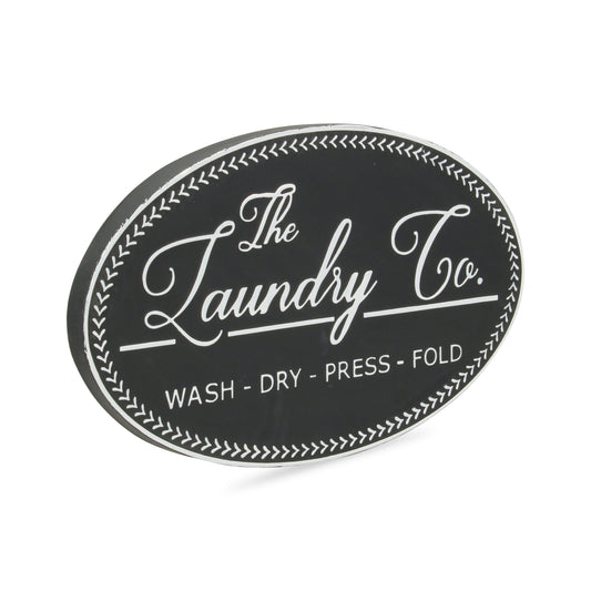 RUSTIC "LAUNDRY CO." SIGN
