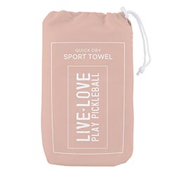 SPORT TOWEL- LIVE LOVE PICKLEBALL