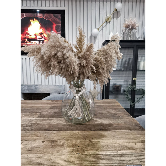 MINI PAMPAS GRASS DRIED PLUME 10 STEMS