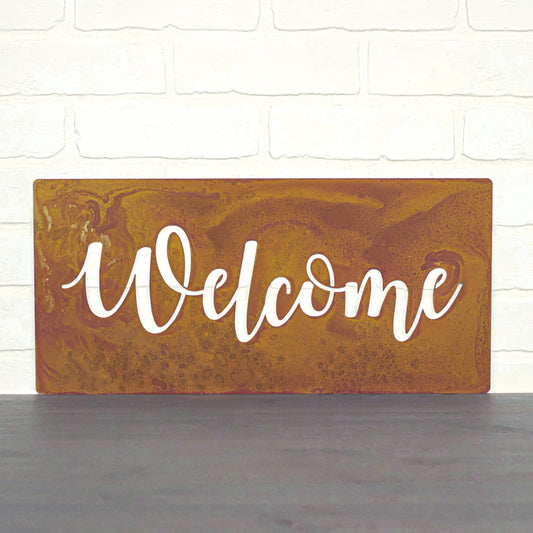 WELCOME WALL PLAQUE