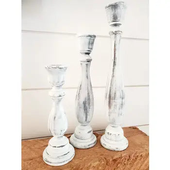 Farmhouse Candle Holder Set of 3