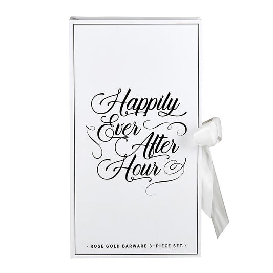 HAPPILY EVER AFTER BOOK SET - ROSE GOLD BAR SET