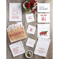 Thirsty Boy Towel - Dear Santa